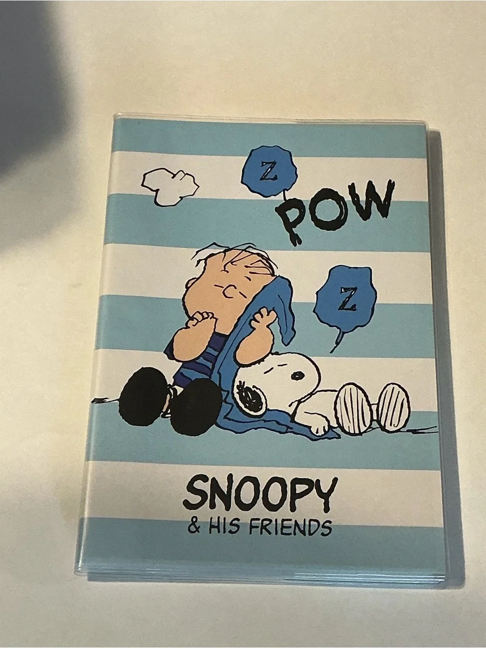 Snoopy Peanuts gang Vinyl cover A5 Notebook Journal 50 colorful pages